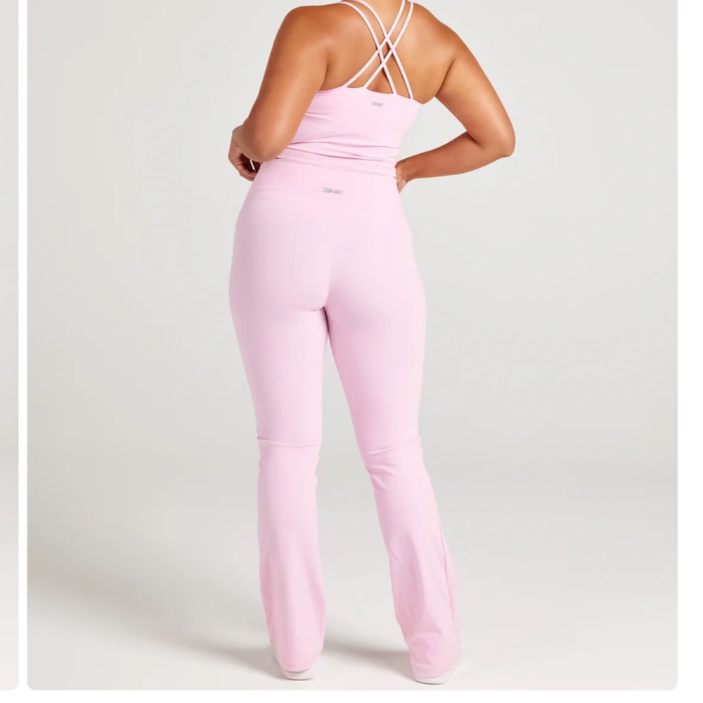 Pink Flare Leggings